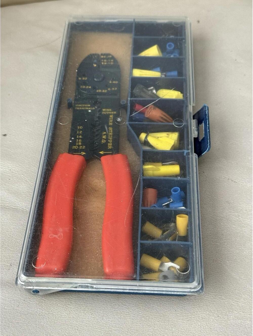 Vintage Electrical Tool Set in Box, Made In Taiwan